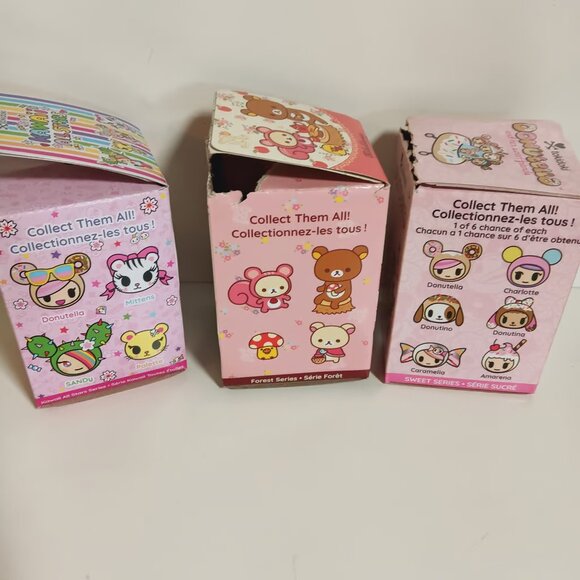 Tokidoki and Rillakkuma blind Box Plush Keychain Charm Bundle - Picture 5 of 6